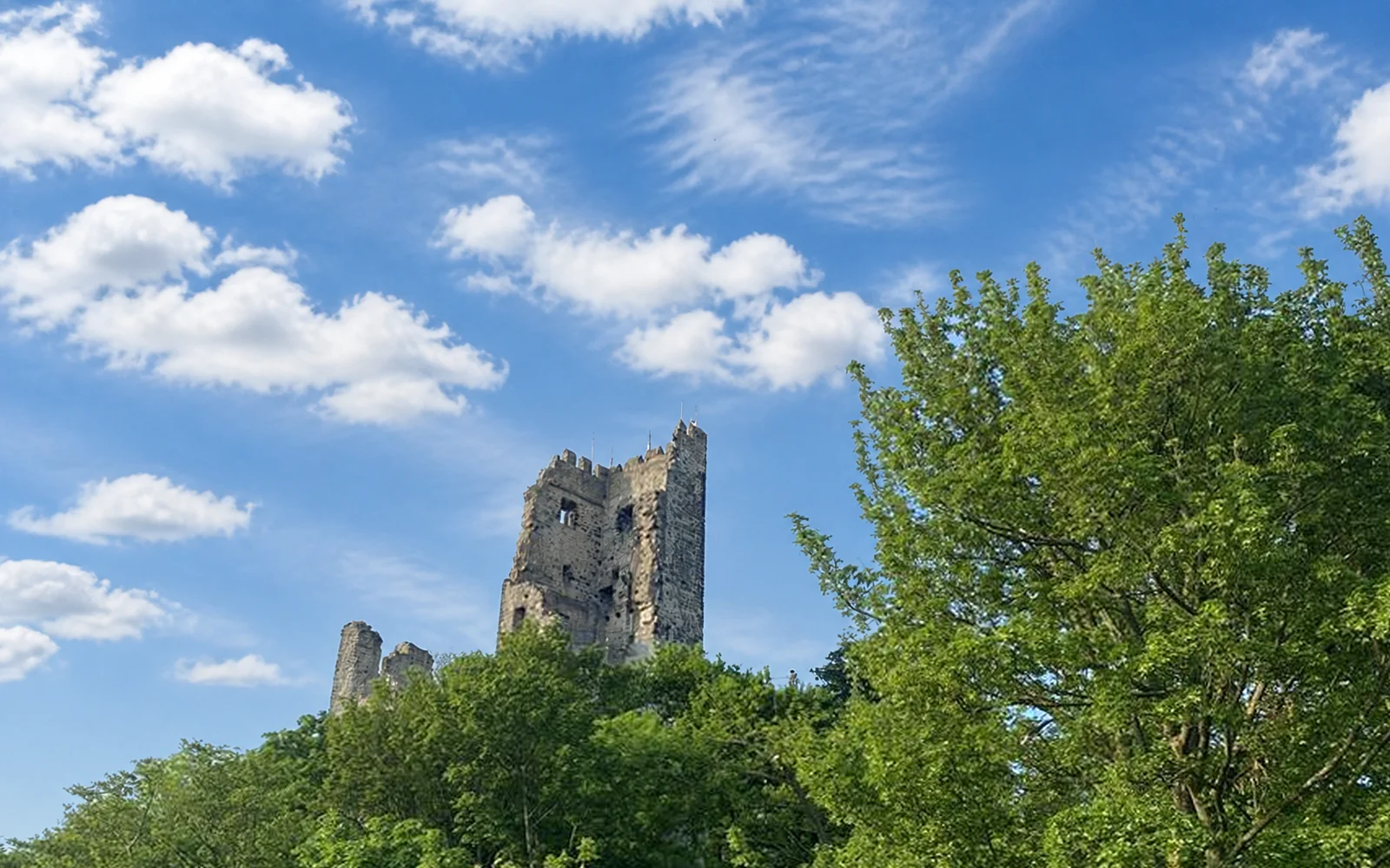 Gipfel des Drachenfels