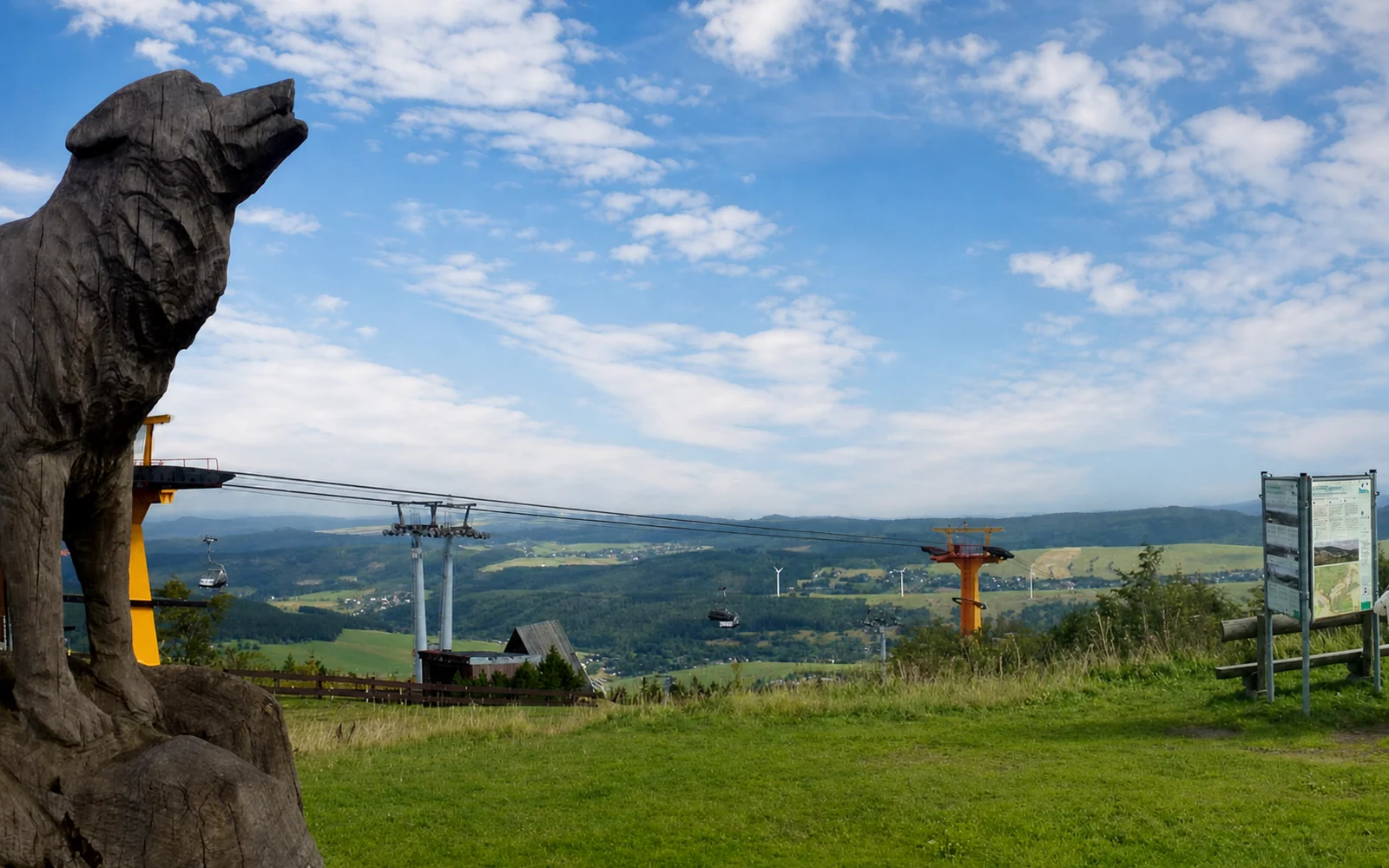 Gipfel des Fichtelberg