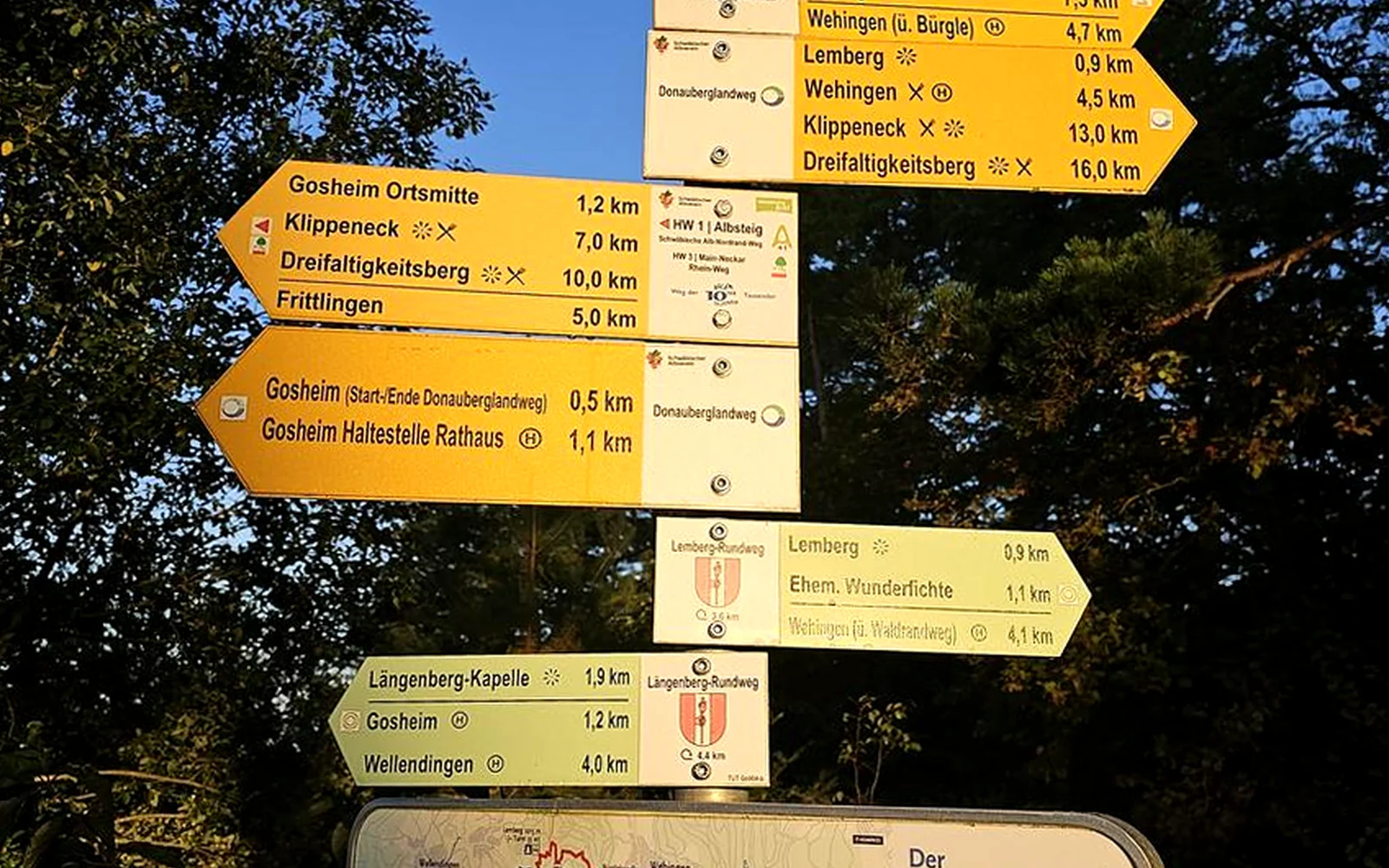 Gipfel des Lemberg