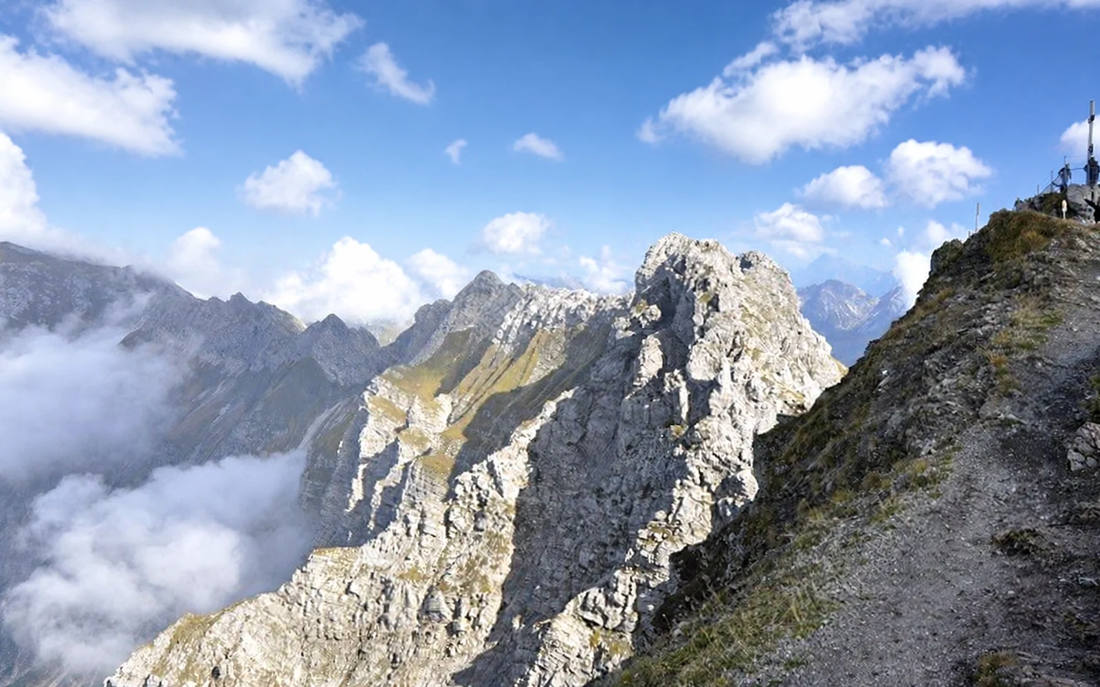 Gipfel des Nebelhorn