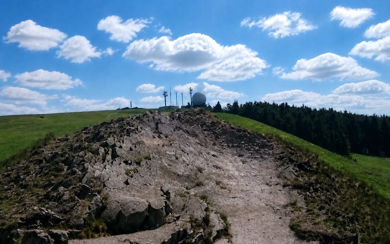 Gipfel des Wasserkuppe